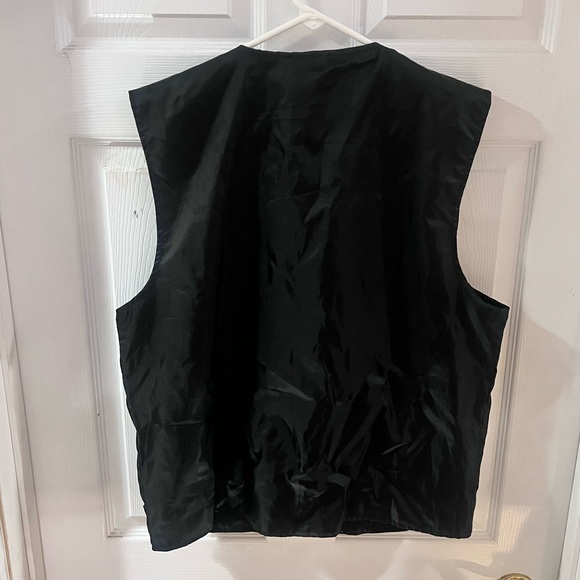 Boohoo x Huncho Cargo Vest Black M - Picture 2 of 5